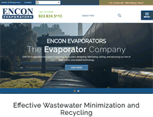 Tablet Screenshot of evaporator.com